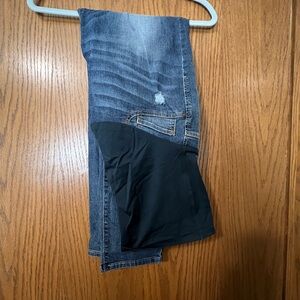 Maternity skinny jeans size large